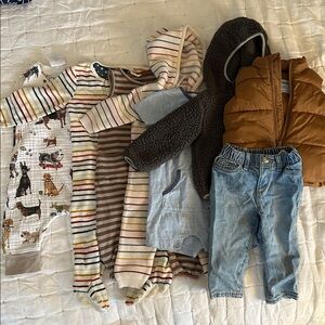 8 piece 6-18mo. Baby Boy High Quality Clothes (036)